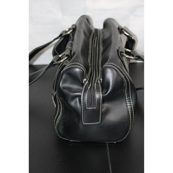 Nine West Black Faux Leather Shoulder Purse - Picture 3 of 10